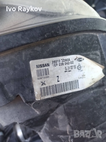 ФАР  HELLA за Nissan QASHQAI 07-10 , 26010-JD90A, снимка 3 - Части - 52482685