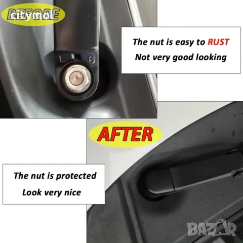 Капачка на рамото на предната чистачка за  Toyota и Lexus - 2 бр, снимка 3 - Аксесоари и консумативи - 50548304