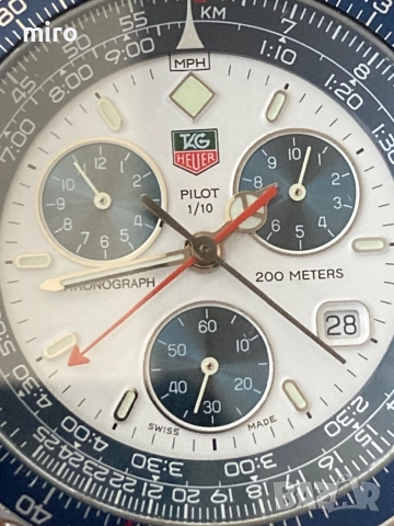 Tag Heuer Pilot, снимка 9 - Мъжки - 52922067