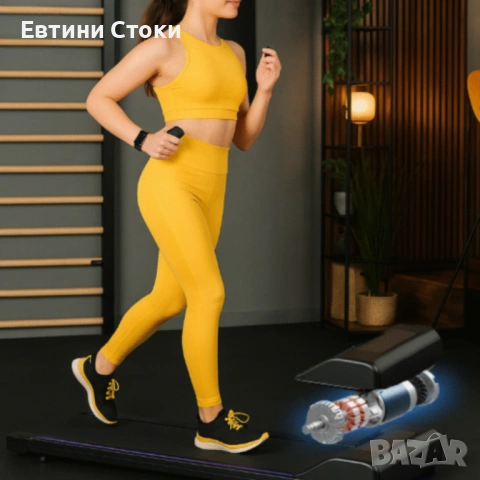 Ултра компактна пътека за бягане с дистанционно, снимка 2 - Други спортове - 53183643