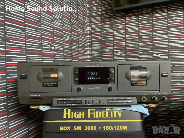 PHILIPS FC 930 - Double cassette tape deck