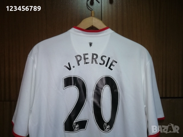Манчестър Юнайтед Ван Перси оригинална тениска фланелка екип Manchester United Van Persie , снимка 4 - Тениски - 52530302