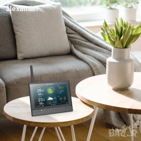 Метеорологична станция BRESSER MeteoChamp WiFi HD с интегриран 7 в 1 сензор, снимка 8 - Друга електроника - 38234279