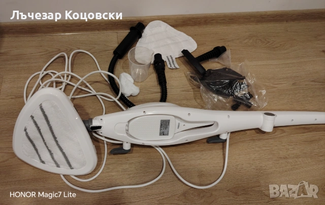 Парочистачка Silver Crest за под и прозорци, снимка 9 - Парочистачки и Водоструйки - 53434381