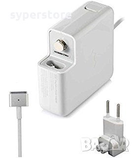 Зарядно устройство Адаптер за лаптоп MacBook PRO MagSafe 2 60W A1425, A1502 A1435 SS000067, снимка 5 - Лаптоп аксесоари - 34619787