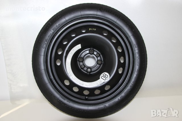 Резервна гума патерица Alfa Romeo Mito (2008-2018г.) 4x98 58.1 16 цола, снимка 2 - Гуми и джанти - 44019607