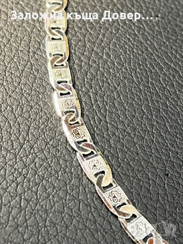 Сребърно ланче ланец чисто нов синджир 925 silver lanec lanche sinjir, снимка 3 - Колиета, медальони, синджири - 52529155