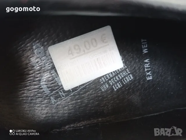 мъжки обувки КАТО НОВИ RIEKER original, 100% висококачествена естествена кожа, 43 - 44, снимка 9 - Официални обувки - 47825667