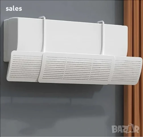 Телескопичен дефлектор за климатик с куки, снимка 7 - Климатици - 50791214