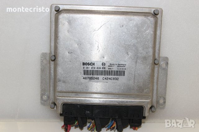 Моторен компютър ECU Alfa Romeo 156 (1997-2003г.) 0 281 010 020 / 0281010020 / 46785246 / C424C932