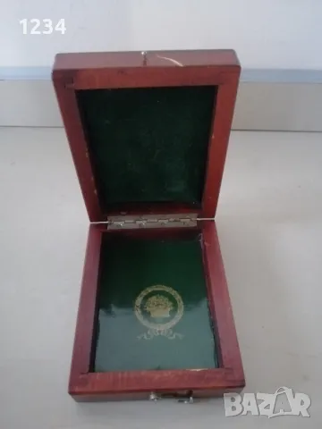 Дървена кутия 13 х 10 h 4.5 см. , снимка 2 - Други стоки за дома - 49040709