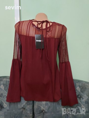 Блуза на Desigual номер М - нов продукт , снимка 3 - Блузи с дълъг ръкав и пуловери - 43905313