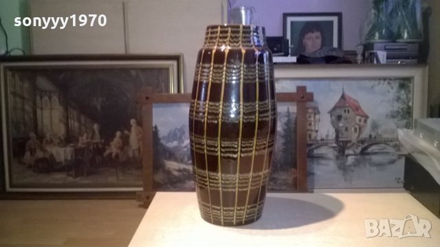 КАФЯВА ГОЛЯМА НЕМСКА ВАЗА-ВНОС ШВЕИЦАРИЯ, снимка 10 - Колекции - 27432721