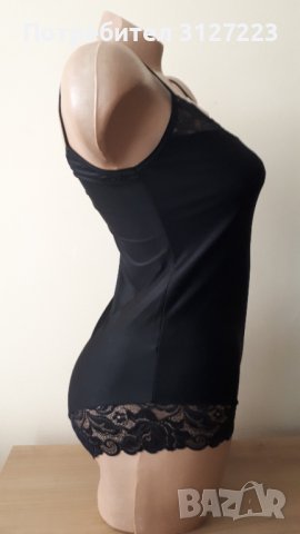 Дамско боди микрофибър с дантела - бикина, снимка 2 - Бельо - 37700037