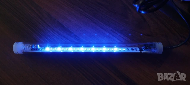 LED Осветление Aquael LEDDY Tube Day&Night 7W Sunny 27.3 см, снимка 4 - Оборудване за аквариуми - 53131969