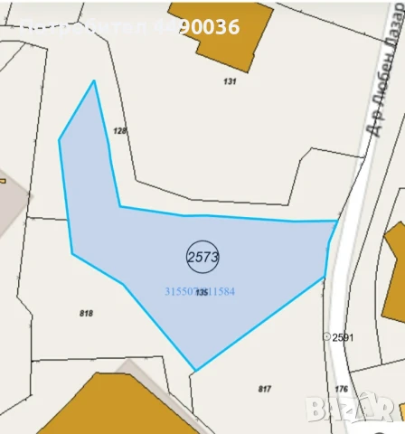 Продавам парцел к.к. Чайка