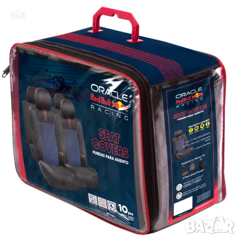 Тапицерия за кола от 10 Части, универсални калъфи, Racing, снимка 2 - Аксесоари и консумативи - 45018325