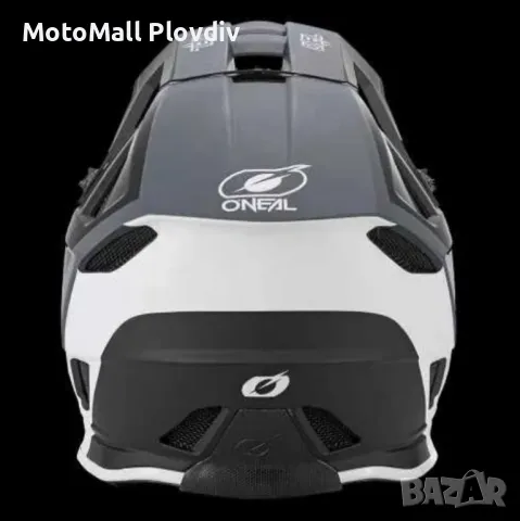 Вело каска O'NEAL BLADE POLYACRYLITE charger V.22 black/white, снимка 10 - Аксесоари и консумативи - 49268283