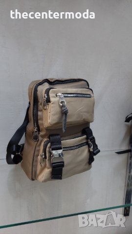 Дамска раница бежова, снимка 2 - Раници - 43413090