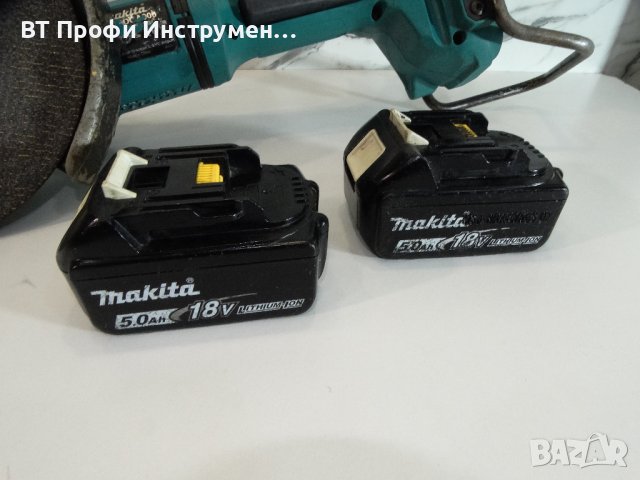 Промо - Makita DGA 900 / 2 x 5.0 Ah - Ъглошлайф 230 мм, снимка 3 - Други инструменти - 44011845
