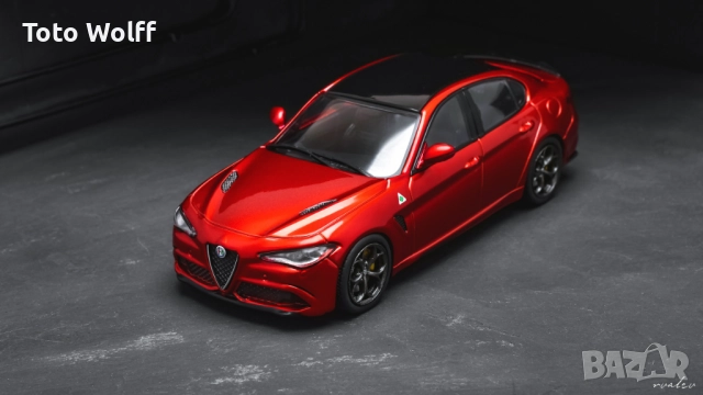 Alfa Romeo Giulia Quadrifoglio '2016 - Solido - 1/43, снимка 3 - Колекции - 52669339