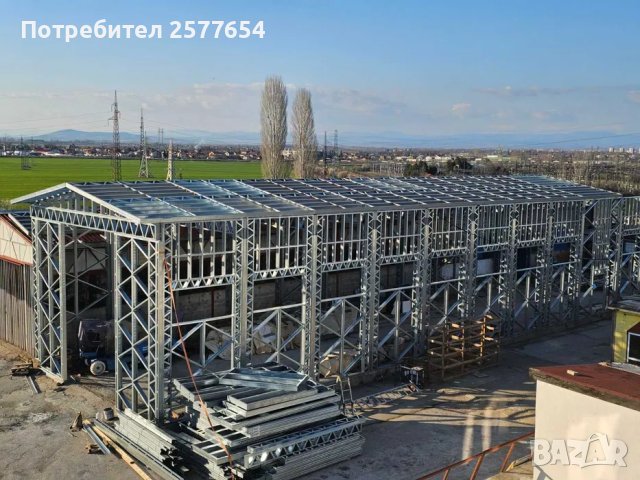 Метални конструкции, сглобяеми складове, цехове, хладилни камери, снимка 7 - Монтажи - 44099897
