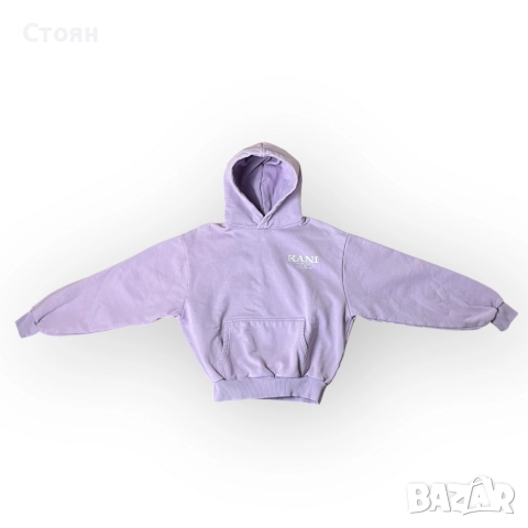 Karl Kani Super Heavy Cotton Croped Boxy Hoodie (Дамско), снимка 3 - Суичъри - 52022040
