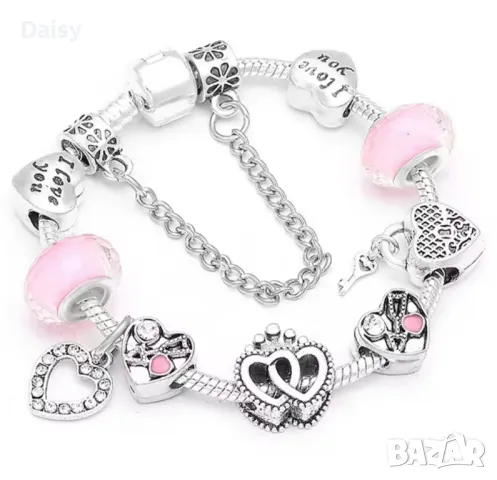 Гривни тип Пандора / Pandora с печат 925, снимка 10 - Гривни - 48874890