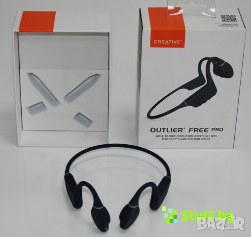 Слушалки Creative Outlier Free Pro, снимка 4 - Слушалки и портативни колонки - 43927026