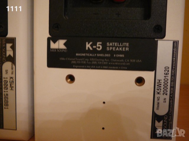 M&K K-5, снимка 6 - Тонколони - 35337408