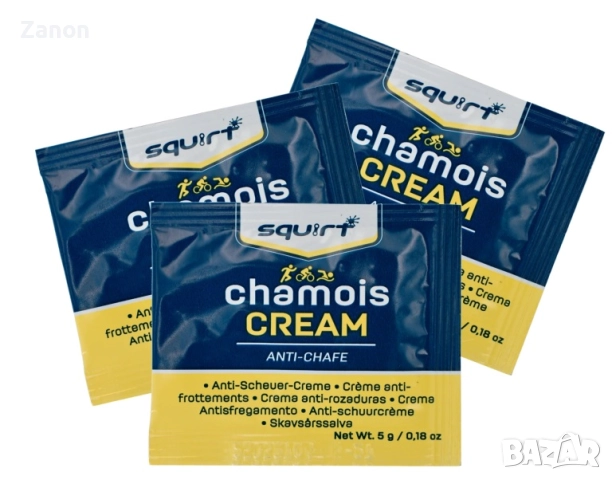 Squirt - специален спортен крем против подсичане, болка и притриване