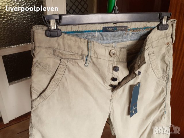 👉Намаление!Нови Cast Iron Slim Тapered Original W-30/L-34 тънки, снимка 4 - Панталони - 33028262