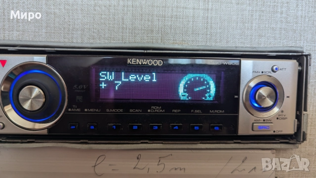 Kenwood kdc-W808, снимка 12 - Аксесоари и консумативи - 51542135