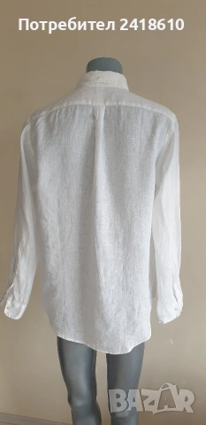 POLO Ralph Lauren Len/ Лен Custom Fit Mens Size M  НОВО! ОРИГИНАЛ! Мъжка Ленена Риза., снимка 10 - Ризи - 53450539