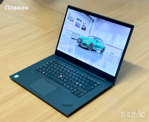 15.6" 4K OLED Touch HDR / Core i7-9850H /32GB DDR4 / 512GB SSD /Lenovo ThinkPad X1 Extreme Gen 2 , снимка 3 - Лаптопи за работа - 52286661