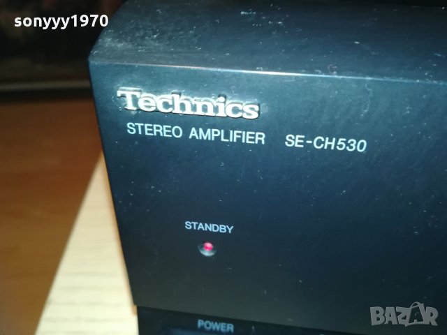 technics se-ch530 amplifier-made in japan, снимка 3 - Ресийвъри, усилватели, смесителни пултове - 28571851