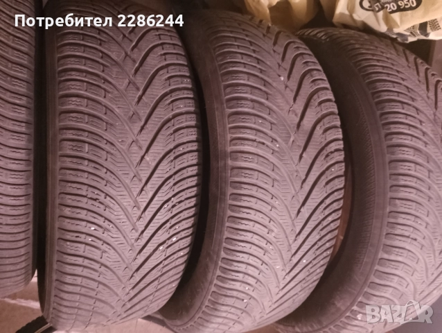 Четири зимни гуми Kleber Krisalp 215/55/17., снимка 2 - Гуми и джанти - 52905090