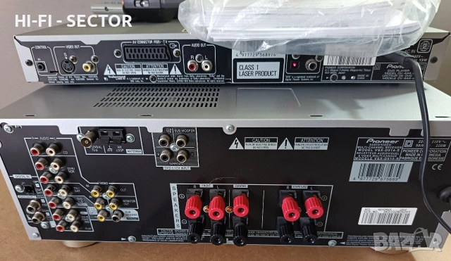 Pionner A/V ресйвър +ДВД, снимка 6 - Ресийвъри, усилватели, смесителни пултове - 53450862