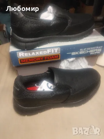 Дамски широки професионални маратонки Skechers 

38 н 25 см стелка, снимка 3 - Маратонки - 48358404