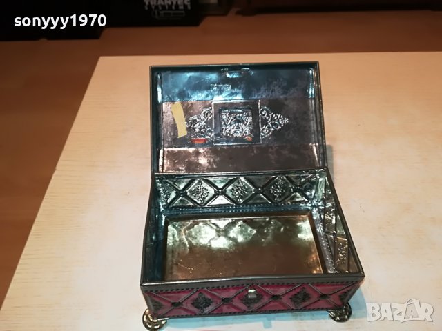 МЕТАЛНА КУТИЯ ОТ ФРАНЦИЯ 2910222012, снимка 13 - Антикварни и старинни предмети - 38494283