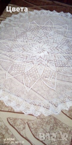 Плетена покривка , снимка 5 - Декорация за дома - 32921010