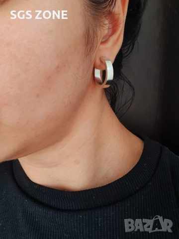 СРЕБЪРНИ ОБЕЦИ 925, снимка 5 - Обеци - 52393163