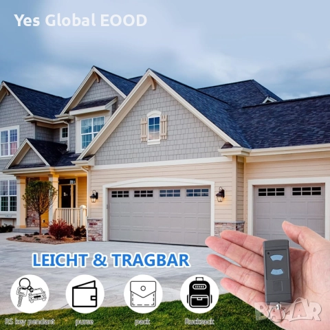 Дистанционно за гаражна врата 868.3 MHz съвместимо с HSE2/HSM4, снимка 6 - Друга електроника - 52422757