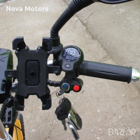 Електрическа Триколка А3 750W ORANGE (с предно предаване) Nova Motors, снимка 4 - Мотоциклети и мототехника - 39348273