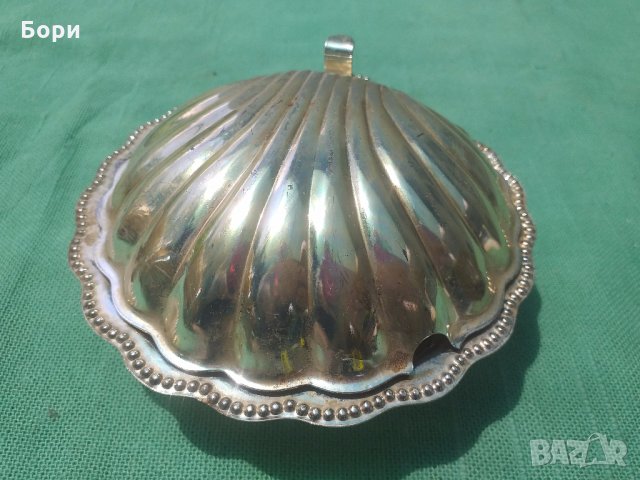 Стара руска захарница форма раковина, снимка 9 - Аксесоари за кухня - 33292333