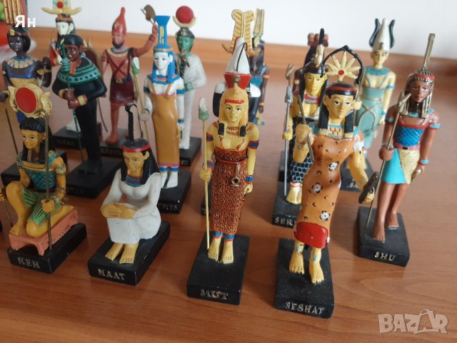 Мини Фигурки на Египетски Богове-12см, снимка 3 - Антикварни и старинни предмети - 28578523