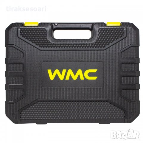 Комплект куфар с инструменти 122 части – WMC TOOLS, снимка 4 - Гедорета - 37031645