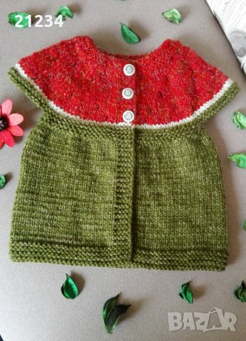 бебешка жилетка,елече, снимка 3 - Жилетки и елечета за бебе - 32986836