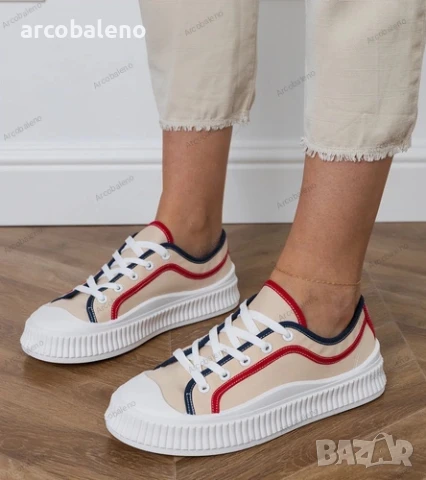 Дамски кецове на платформа Salis, 6цвята , снимка 8 - Кецове - 50969192