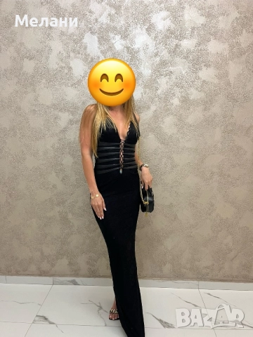 Нова елегантна дамска рокля размер S , снимка 3 - Рокли - 51810210